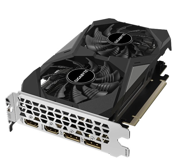 Gigabyte GeForce RTX™ 3050 WINDFORCE OC V2 6G - DP 1.4 x2, HDMI 2.1 x2 (GV-N3050WF2OCV2-6GD)