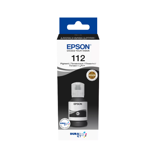 Epson 112 Black Ink Bottle - 127 ml (C13T06C14A)