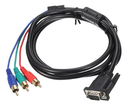 VGA To 3RCA 1.5M Cable