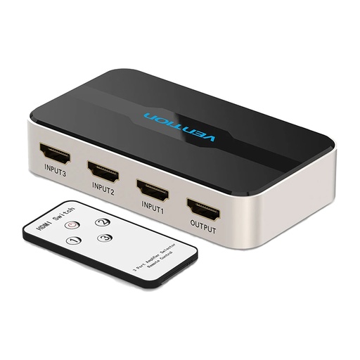[CON237] VENTION 3 IN 1 OUT HDMI SWITCHER WITH AUDIO SEPARATION