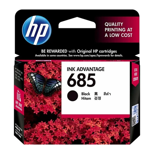 [CTG1459] HP 685 CZ121AA BLACK INK CARTRIDGE