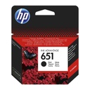 HP 651 Black Original Ink Advantage Cartridge (C2P10AE)