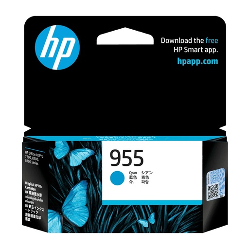 [CTG1698] HP 955 Cyan Original Ink Cartridge