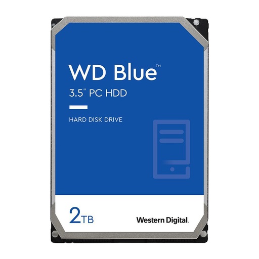 [HDD1032] Western Digital Blue Desktop 2TB 5400rpm 256MB 3.5&quot; Hard Drive - WD20EZAZ