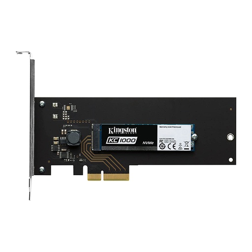 [HDD960] Kingston KC1000 NVMe PCIe 240GB SSD (HHHL)