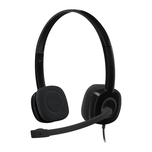 [HDP696] Logitech H151 Stereo Headset with Noise-Cancelling Mic  (981-000587)
