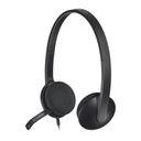 Logitech H340 USB PC Headset with Noise-Cancelling Mic (981-000477)