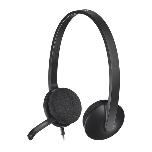 [HDP741] Logitech H340 USB PC Headset with Noise-Cancelling Mic (981-000477)