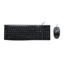 Logitech MK200 Multimedia Wired Keyboard Mouse Combo (920-002693)