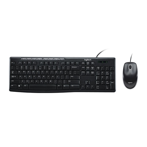 [KB625] Logitech MK200 Multimedia Wired Keyboard Mouse Combo (920-002693)