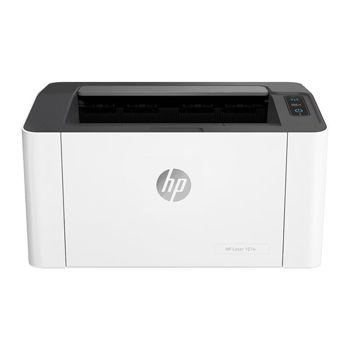 [PRT1032] HP Laser Printer 107w | Functions: Print, Print Speed (Black): Up to 20 ppm, Print Resolution: Up to 1,200 x 1,200 dpi, Paper Input: Up to 150 sheets, Connectivity:Hi-Speed USB 2.0 port+Wireless 802.11 b/g/n