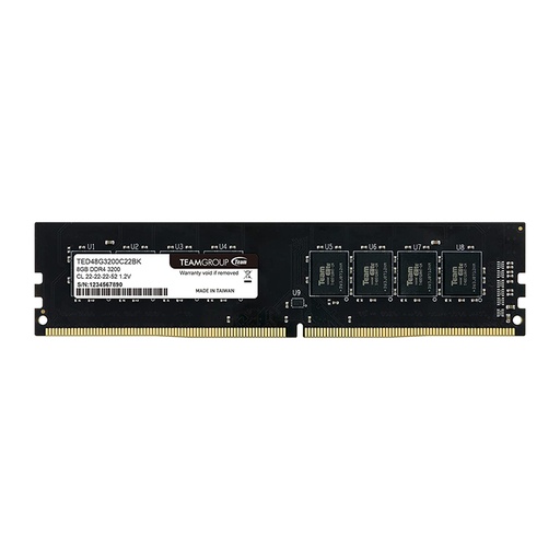 [RAM748] TEAMGROUP Elite 8GB DDR4 3200MHz Desktop RAM