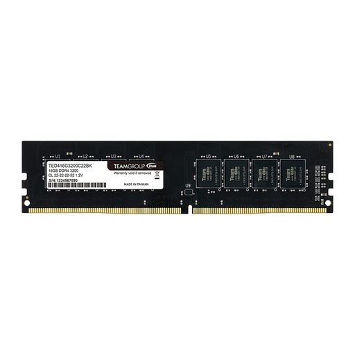 [RAM749] TEAMGROUP Elite 16GB DDR4 3200MHz Desktop RAM