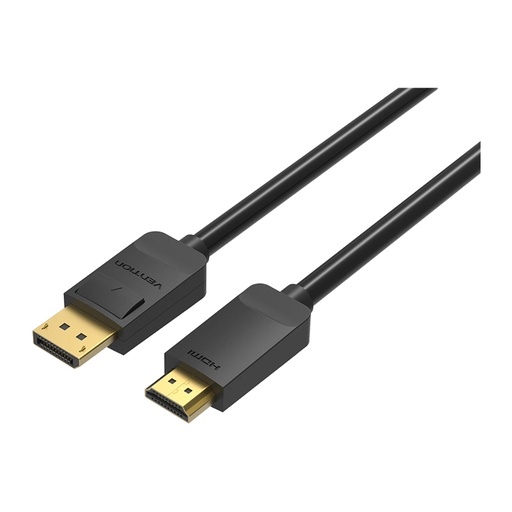 [CBL1151] Vention DisplayPort to HDMI Cable 1.5M Black