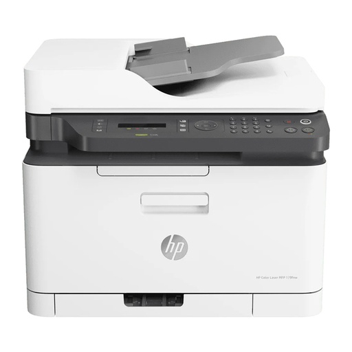 [PRT1073] HP MFP Color LaserJet M179fnw | Print/Scan/Copy/Fax, Up to 600 x 600 dpi Print, USB, Network, Wireless &amp; WiFi Direct, Up to 4ppm Colour Print, Up to 18ppm Mono Print, 40 Sheet ADF, Up to 20,000 Pages/Month, HP 117A CYMK Toner