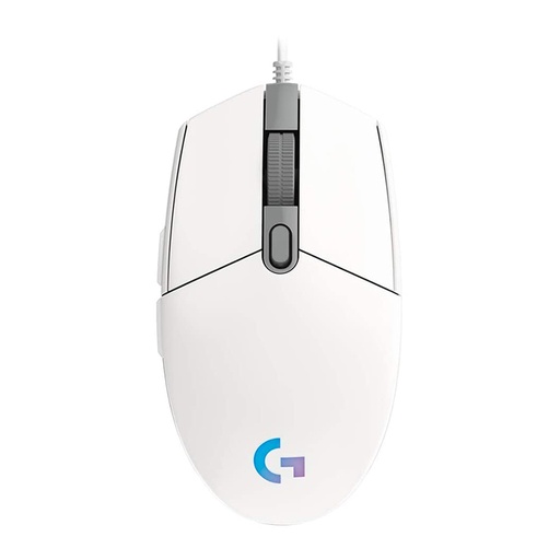 [MOU1109] Logitech G102 LIGHTSYNC Wired Gaming Mouse - White (910-005803)