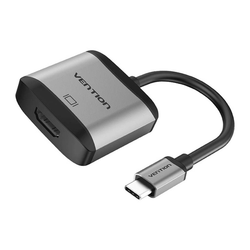 [CON263] Vention® USB-C to HDMI Converter 0.15M Gray Aluminum Alloy Type (TDAHB)