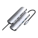 Vention® Multi-function USB-C to HDMI/USB-C Gen 1/USB3.0x2/RJ45/SD/TF/TRRS (TOMHB)