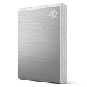 Seagate One Touch 1TB External Hard Drive with Password - Silver