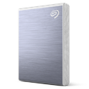Seagate One Touch 1TB External Hard Drive with Password - Blue