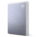 Seagate One Touch 1TB External Hard Drive with Password - Blue (STKY1000402) 
