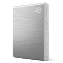 Seagate One Touch 2TB External Hard Drive with Password - Silver