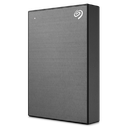 Seagate One Touch 2TB External Hard Drive with Password - Grey