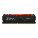 Kingston FURY Beast RGB 16GB (2x8GB) DDR4 3600MHz  Desktop RAM (KF436C17BBAK2/16)