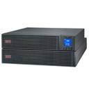 APC Easy UPS On-Line, 3000VA (3kVA), 2700W, Rackmount 4U, 230V, 6x IEC C13+1x IEC C19 outlets, Intelligent Card Slot, LCD, Extended Runtime, with Rail Kit (SRV3KRILRK-E) - Bundle with BAT577(1), BRA149(2)
