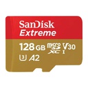 SanDisk Extreme microSDXC UHS-1 with adapter 128GB