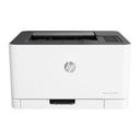 HP Color LaserJet 150nw Printer - Functions / Print, Wireless, Printing colors/ 4-Colours, Print Speed / Black: Up to 18 ppm & Colour: Up to 4 ppm, Colour Print Quality / 600 x 600 dpi, Duplex / Manual, Media Sizes / A4; A5; A6; B5; Duty Cycle / Up to 20,000 pages, Connectivity / Hi-Speed USB 2.0 Device; Gigabit Ethernet 10/100/1000T network, Wireless, HP 117A CYMK