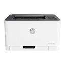 HP Color LaserJet 150nw Printer | Functions: Print, Wireless, Printing colors: 4-Colours, Print Speed: Black; Up to 18 ppm & Colour; Up to 4 ppm, Print Quality; 600 x 600 dpi, Duplex / Manual, Media Sizes: A4; A5; A6; B5; Duty Cycle: Up to 20,000 pages, Connectivity: USB 2.0; Gigabit Ethernet, Wireless, HP 117A CYMK