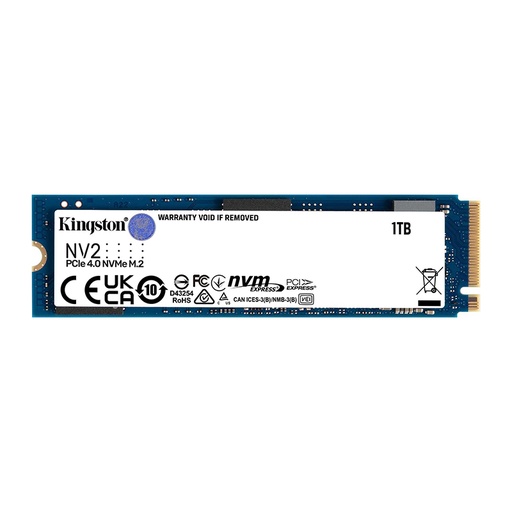 [HDD1207] Kingston NV2  NVMe™ PCIe 4.0 Gen 4x4 M.2 2280 SSD 1TB - SNV2S/1000G