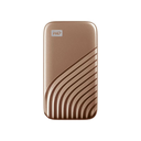 WD My Passport™ SSD External Portable SSD - 1TB Gold (WDBAGF0010BGD-WESN)