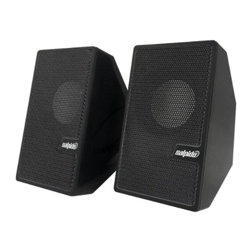 [SP551] Salpido Macchi 300 Portable 2.0 USB 3.5mm AUX Mini Speaker - Black