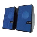 Salpido Macchi 300 Portable 2.0 USB 3.5mm AUX Mini Speaker - Blue