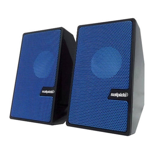 [SP552] Salpido Macchi 300 Portable 2.0 USB 3.5mm AUX Mini Speaker - Blue