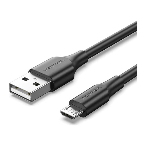 [CBL1219] Vention USB 2.0 A Male to Micro-B Male Cable 0.25m Black (CTIBC)