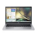 Acer Aspire 3 A314-36M-342L Laptop - Intel® Core™ i3-N305 processor, 4GB onboard LPDDR5 RAM, 256GB PCIe NVMe SSD, 14.0" IPS, FHD 1920 x 1080, Intel®️ UHD Graphics, Windows 11 Home, Pure Silver