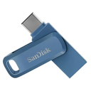 SanDisk 64GB Ultra Dual Drive Go USB Type-C Flash Drive, Blue (SDDDC3-064G-G46NB)