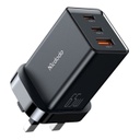 Mcdodo GaN 5 Mini 67W PD Fast Charger UK Plug  2 Port USB-C + 1 Port USB A