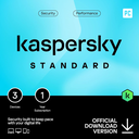 Kaspersky Standard - 3 Users 1 Year Subscription (ESD card)