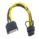 SATA to 8Pin PCIe Graphics Card Power Cable