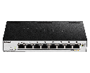 D-Link DGS-1100-08PV2 8-Port Gigabit PoE Smart Managed Switch