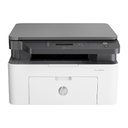 HP Laser MFP 135w Printer (107A Toner) | Functions: Print, Scan, Copy; Print Speed: 21 ppm (black); Connectivity: USB, Wi-Fi; Replacement toner: HP 107A Toner