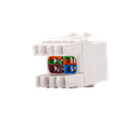 LINK CAT6 RJ45 Modular Jack, Slim, White (US-1006SL)