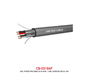 LINK BAS, Twisted Pair Foil Shield 2x18 AWG, 1 P, Outdoor Control Cable (CB-0318AP)