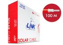 LINK PV Solar Cable, 4 mm2, 100m, Red (CB-1040AR-1)