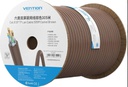 Vention® Cat.6 SFTP Lan Cable 305M, Double Shielded Network, 250MHz, 1000Mbps, 23AWG, PVC Outer Cover, Camel Brown (IHJC305)