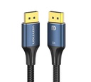 Vention® Cotton Braided DP Male to Male HD Cable 8K 1.5M Blue Aluminum Alloy Type (HCELG)